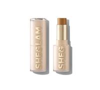 SHEGLAM Skin Magnet High Coverage Foundation Stick Longwear Medium Face Makeup for All Skin Types-Caramel