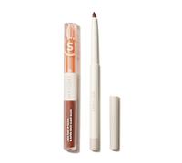 SHEGLAM Soft 90'S Glam 3-In-1 Lip Liner Moisturizing Plant Extracts Long Lasting Liquid Lipstick Plumping Lip Gloss Makeup Set - Haute Cocoa