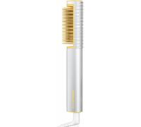 SHEGLAM Straightener Brush for Thick Hair, 3D Ionic Hair Straightening Brush with 24K Gold Heated Comb, Anti-Scald Design, 60s Fast Heat-Up, Auto-Off, Frizz Control, Sleek & Smooth Styling