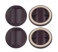 SHEGOTO 4Pcs Furniture Chair Wheel Stoppers Rubber Bed Frame Stopper Nonslip Fixed Chair Foot Pad Furniture Caster Cups