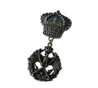 SHEGOTO Antique Enthusiast Badge Historical Value Collectible Emblems Badge Metal Pin for Clothes Decoration