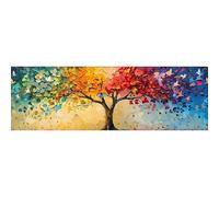 SHEGZHUC 110 x 50 cm Diamond Painting Tree of Life Four Seasons - Adults, Kids & Teens - Non-Foldable