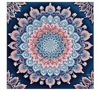 SHEGZHUC Diamond Painting Mandala Purple 30 x 30 cm Diamond Painting Mandala Painting by Numbers Mandala Adult Mosaic Diamond Painting Art Embroidery Cross Stitch Pictures Gift Wall Decoration