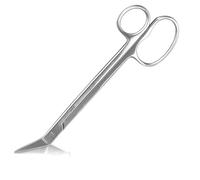 Shehadeh - Toenail Scissors Extra Long 18.5 cm - Nail Scissors for Toenails - Scissors with Micro Teeth - Stainless Steel
