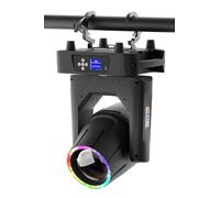 SHEHDS IP65 Waterproof Moving Head Stage Lights 380W 19R Bulb(7500K) 17 Gobos 14 Colors Spotlights 2 Prisms Beam/Frost/Wash/Strobe Effect DMX512 for Disco Outside/Indoor Party Show