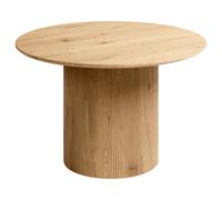 Dining Table SHEHO Light Brown 120 cm 120 cm