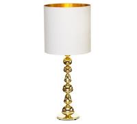 Sheik Arab Table Lamp White/ Brass