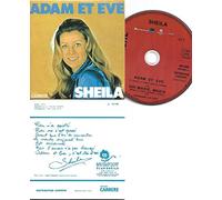 SHEILA - Adam et Eve - Oh ! Marie, Maria 2-TRACK CARD SLEEVE CDSINGLE