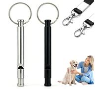 shejinqiuyuan Dog Whistle,Dog Training Whistle for Recall,2 Pack Upgraded Version Dog Whistles with Lanyard for Recall Callback,Long Range,F