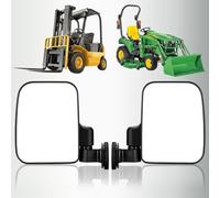 SHEJISI Strong Magnetic Tractor Side Mirrors, Fit for Tractors、Forklifts、Small Dozers、Lawn Mower、Lift Trucks、Safe and Practical Accessories Compatible with John Deere,Kubota,Toyota,Yale,Crown,Case IH