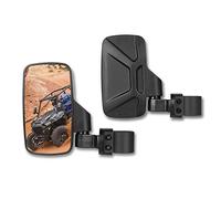 SHEJISI UTV Side Mirrors Fits 1.65"-2" Inch Roll Cage, Upgraded Easy-Adjustable New UTV Mirrors Side View, Compatible with Polaris RZR, Kawasaki Mule Teryx, Honda Pioneer SXS, Yamaha YXZ Wolverine