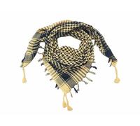 SheKaf Shemagh Scarf Men - Women/Cotton Military Keffiyeh Arafat Tactical Desert Head Wrap Valentines day gift for him & her, Desert Yelow Lightweight, Large