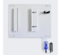 SHELANDY Pet Dryer Wall Mount with Hose Holder | Iron Hanger and Bracket Compatible to Dry Wall