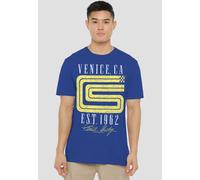 Shelby Carroll Cs Logo Venice T-Shirt, Royal in Blue | Size: 2XL Shelby Blue 2XL