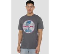 Shelby Carroll Full Color Cobra T-Shirt, Charcoal in Grey | Size: Small Shelby Grey S