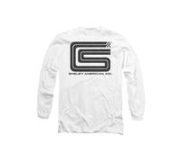 Shelby Carroll Vintage Crew Shirt Long Sleeve T-Shirt, White | Size: Large Shelby White L