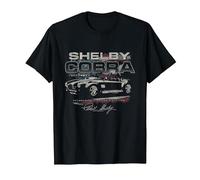 Shelby Cobra 1965 Est 1962 T-Shirt, Men, Black, X-Large