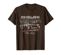 Shelby Cobra 1965 Est 1962 T-Shirt, Men, Brown, X-Large