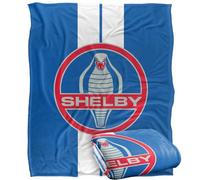 Shelby Cobra Racing Stripe Silky Touch Super Soft Throw Blanket 152 X 127 cm