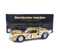 Shelby Collectibles 1/18 Scale 1966 Ford GT-40 MK II Gold And Green #4