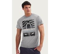 Shelby Men's American 1962 Born In The USA T-Shirt in Mid Grey | Size: Small Shelby Mid Grey S