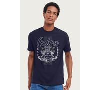 Shelby Men's American Cobra T-Shirt in Navy | Size: XL Shelby Navy XL