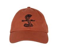 Shelby USA Cobra Snake Texas Burnt Orange Hat Baseball Cap | Officially Licensed Shelby® Product | Adjustable, One-Size Fits All | Durable Chino Twill Construction, Orange, One Size