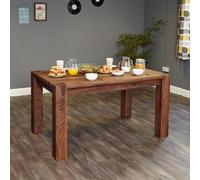 Shelby Walnut 4 Seater Dining Table