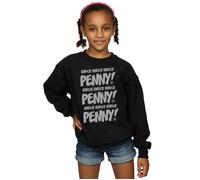 Sheldon Knock Knock Penny Sweatshirt The Big Bang Theory Black 9 Years