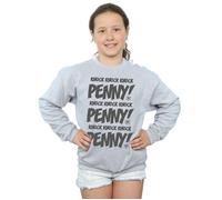 Sheldon Knock Knock Penny Sweatshirt The Big Bang Theory Grey 7-8 Years