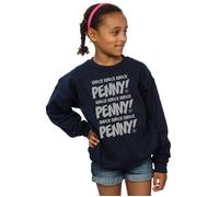 Sheldon Knock Knock Penny Sweatshirt The Big Bang Theory Navy 9 Years