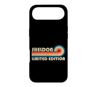 Sheldon Retro 70s 80s Sunset Stripe Case for iPhone Air