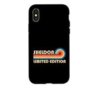 Sheldon Retro 70s 80s Sunset Stripe Case for iPhone X/XS