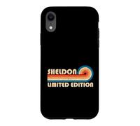 Sheldon Retro 70s 80s Sunset Stripe Case for iPhone XR