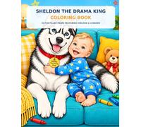 Sheldon The Drama King Coloring Book
