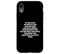 Sheldon's Dinner Prayer Case for iPhone XR