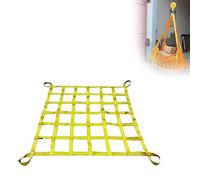 Shelf 1-4M Cargo Hanging Net - Polyester Lifting Nets Durable Lifting Net for Industrial Loading and Unloading Tools Garden Climbing Net Lifting Net Strap Flat Nylon Net