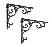 Shelf angle brackets antique style sturdy design Shelf Support Brackets 0.6 kg