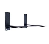 Shelf Brackets,2Pcs Tripod Triangle Shelf Brackets,Wall Mounted Shelve Corner Brace,Bearing Strong Angle Shelf 90° L Shape / 400mm / A