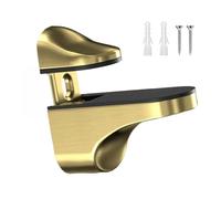 Shelf Brackets - Adjustable Shower Glass Shelf Brackets Holder - Replacement Parts Clip for Hardware Support Bar Wood Shower Door Cabinet Bathroom