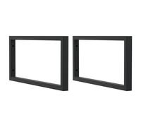 Shelf Brackets for Washbasin Shelf Support Shelving Bracket 2 pcs Steel vidaXL