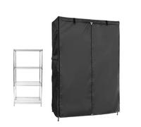 Shelf Covers Clear Front - Dustproof Waterproof Wire Shelving, Protection Kitchen Pantry Wardrobe, Office Basement Attic Workshop Shed | Kitchen Pantry Wardrobe Office Basement Attic Workshop Shed War
