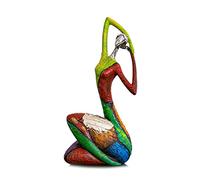 Shelf Decor Statue Abstract Art Sculpture, Resin Figure Handmade Desktop Ornaments Collectible, Modern Decorative Objects Entryway Bookshelf Décor Woman Creative Gift
