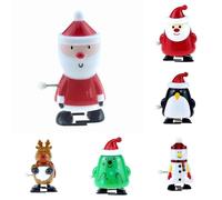 Shelf Decorations,Mens Room Accessories for Desktop Quirky Home Decor Penguin Wind Up Santa Father Christmas Christmas Table Presents Spring Small Xmas Crackers Funny Desk Accessories for Men
