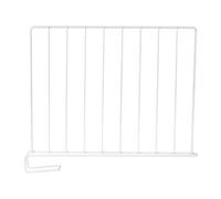 Shelf Dividers, Shelf Dividers for Organization,Metal Divider, Closet Shelf, Iron Art | Movable Clamp for Bedroom Clothes Bag Display
