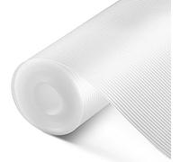 Shelf Drawer Liner, Non-Slip Cabinet Liner, Kitchen Cabinet, Shelves, Refrigerator, Storage, Desks, Non Adhesive Drawer Liner Clear, 20 x 240 Inches