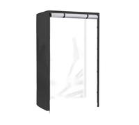 Shelf Dust Cover - Waterproof Oxford Fabric, Full Rack Enclosure, Zipperless Front Panel, Large Storage Fit | Ideal for Indoor Outdoor Living Room Warehouse Basement Storages Protection