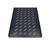 Shelf, Especially for Rack Cabinet 1U, Network Cabinet 19 Inches, Depth 1000 mm, for Standing Cabinets, Easy Assembly, Passive Ventilated, Load Capacity up to 20 kg, for Server Cabinets and Server