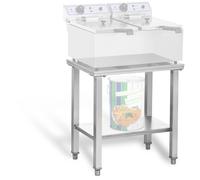 Shelf for Deep Fat Fryer 62 x 42 cm - Electric Deep Fat Fryers by Royal Catering Silver
