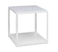 Shelf for FK12 Fortyforty side table e15 Bianco Carrara oiled - E15 FK12 BODEN MARMOR WHITE